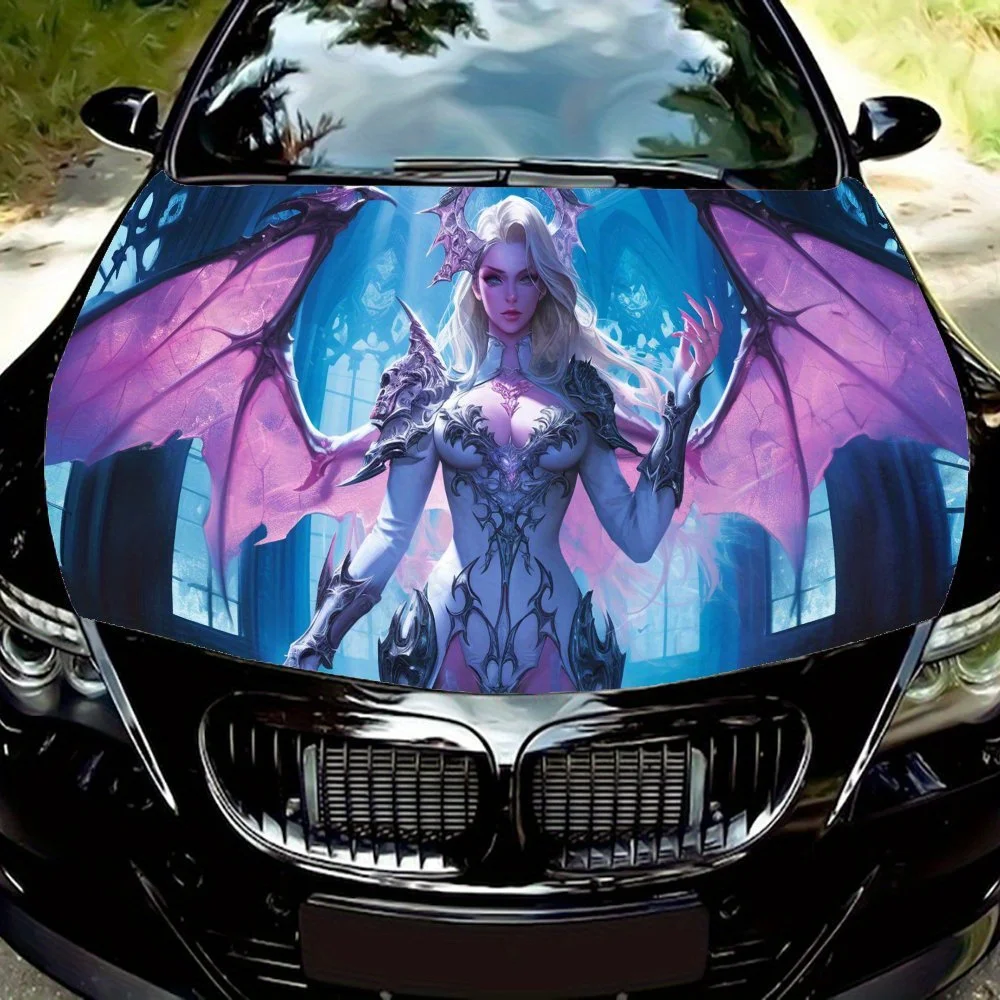 Magical Succubus PVC Car Vinyl Wraps, Self-Adhesive Waterproof Car Hood Decal Sticker, Car Decoration Protection Stickers for Tr
Magical Succubus PVC Car Vinyl Wraps, Self-Adhesive Waterproof Car Hood Decal Sticker, Car Decoration Protection Stickers for Tr