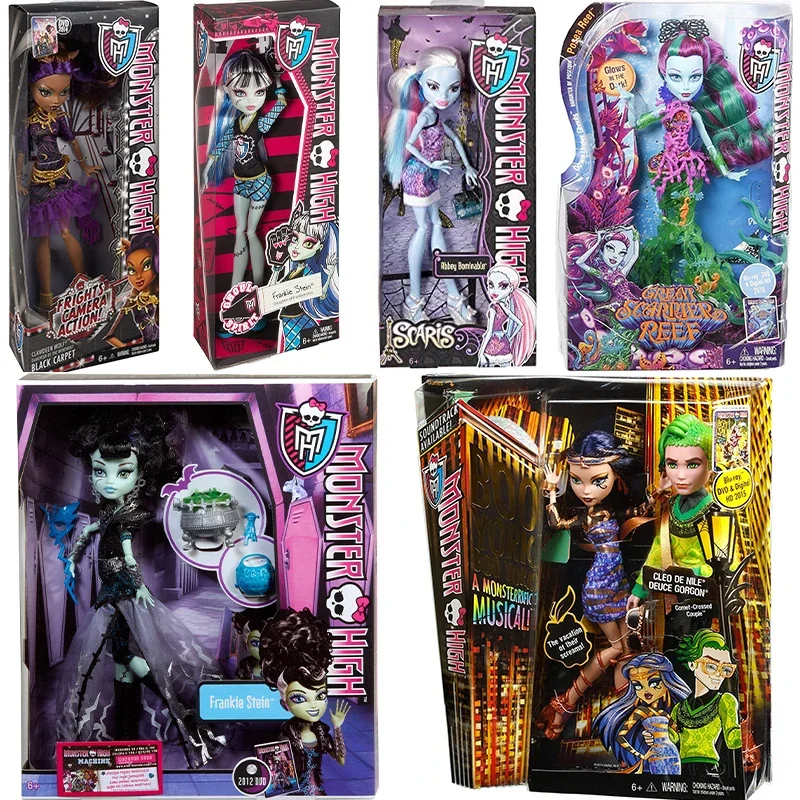 Оригинальные куклы Monster High Ghouls правило Френки Штейн Кукла скарис город фриши аббатство боминал Великий Кентер риф Игрушки для девочек
Оригинальные куклы Monster High Ghouls правило Френки Штейн Кукла скарис город фриши аббатство боминал Великий Кентер риф Игрушки для девочек