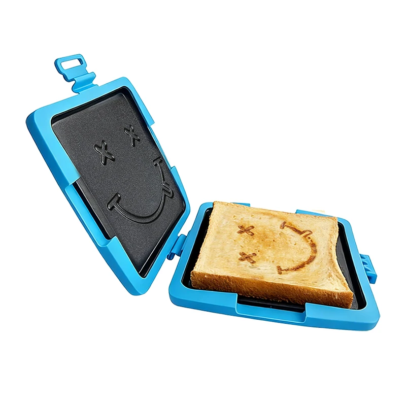 Smiley Face One-Piece Microwave Sandwich Grill Multifunctional Toast Crisping Pan Breakfast Quick Heating Fried Egg Pan
Smiley Face One-Piece Microwave Sandwich Grill Multifunctional Toast Crisping Pan Breakfast Quick Heating Fried Egg Pan