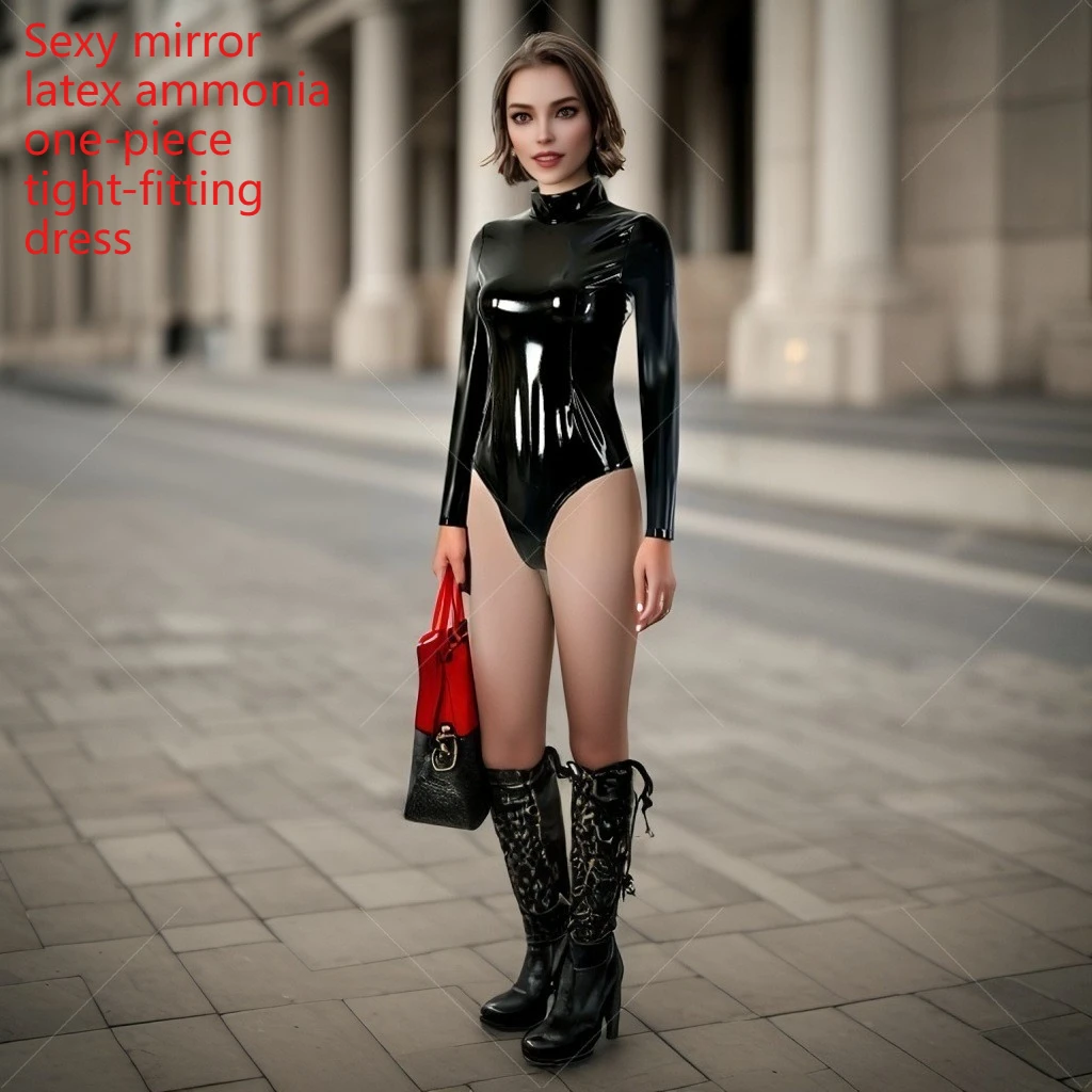 Sexy Mirror Latex Ammonia Onesie Erotic Onesie Latex Long Sleeve Shapewear Sexy Costume Sexy Bodysuit Lingerie
Sexy Mirror Latex Ammonia Onesie Erotic Onesie Latex Long Sleeve Shapewear Sexy Costume Sexy Bodysuit Lingerie