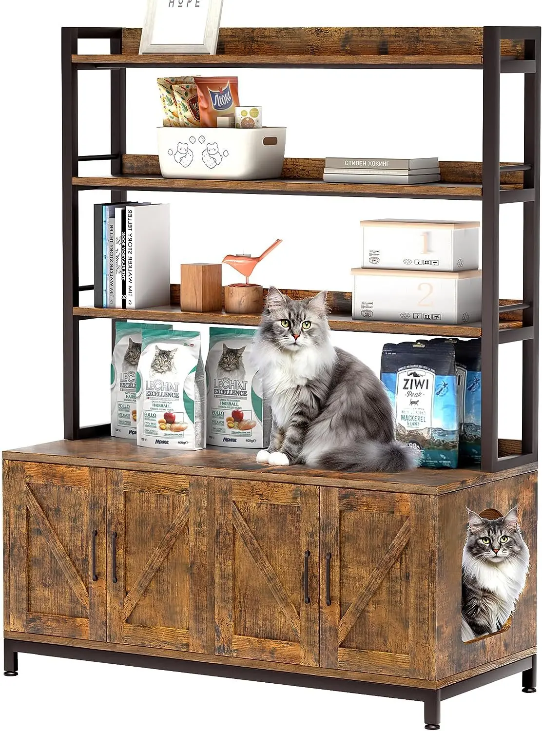 Automatic cat litter box custom furniture plate type large cat litter box storage rack
Automatic cat litter box custom furniture plate type large cat litter box storage rack