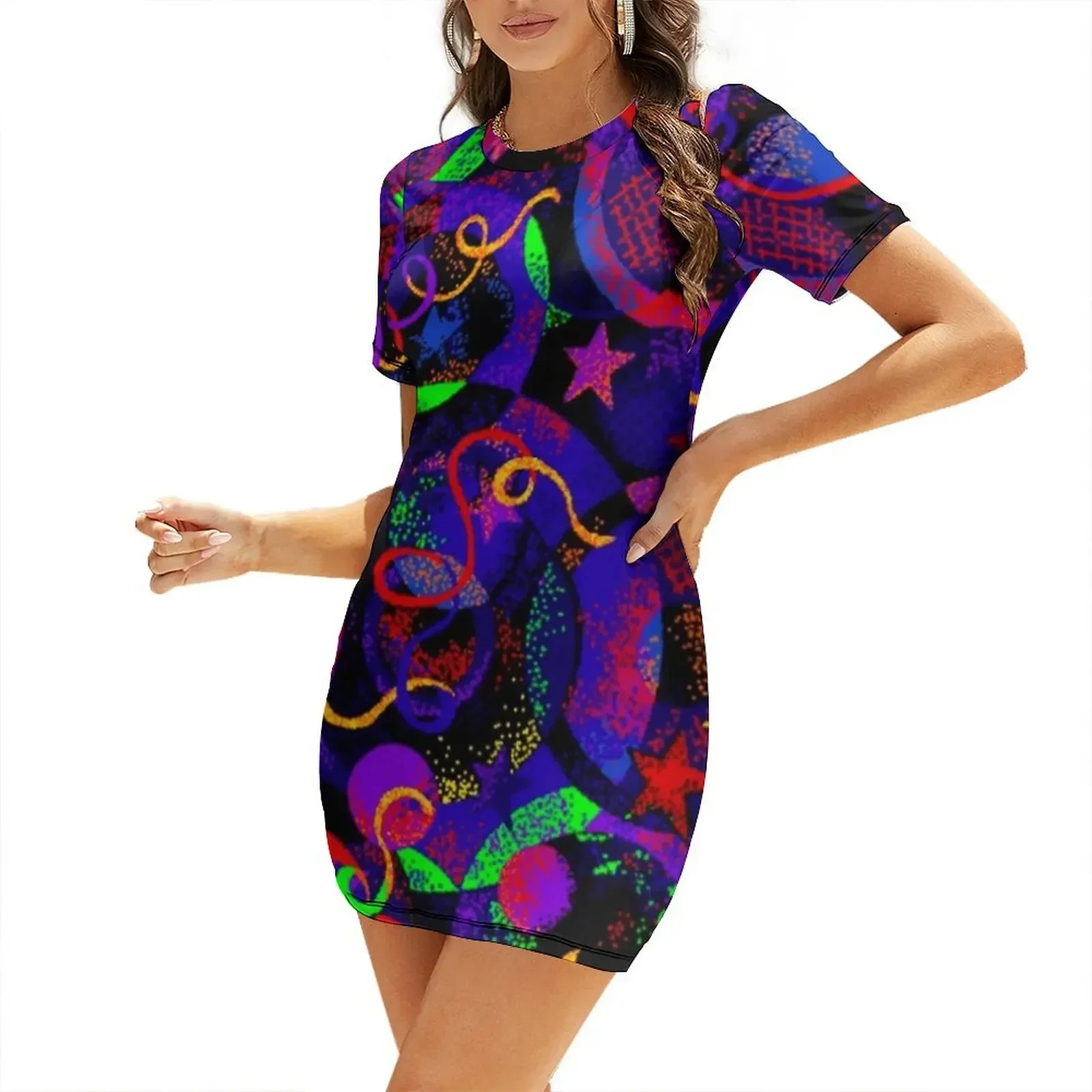 Roller Rink Floor Short-Sleeved Dress summer dress woman 2026 trendy women formal occasion dresses luxury dresses
Roller Rink Floor Short-Sleeved Dress summer dress woman 2026 trendy women formal occasion dresses luxury dresses