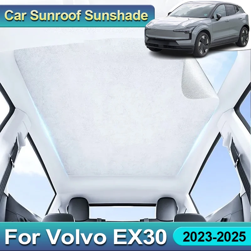 Car Sun Visor For Volvo EX30 Accessories 2023 2024 2025 Heat Insulation Electrostatic Adsorption Sun Protection Sunshade Sunroof
Car Sun Visor For Volvo EX30 Accessories 2023 2024 2025 Heat Insulation Electrostatic Adsorption Sun Protection Sunshade Sunroof