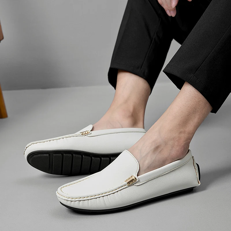 Daily Walk Office Business Leather Men's Loafers Soft Sole Leather Casual Driving Shoes Man Soft Leather Spring Moccasins 38-47
Daily Walk Office Business Leather Men's Loafers Soft Sole Leather Casual Driving Shoes Man Soft Leather Spring Moccasins 38-47