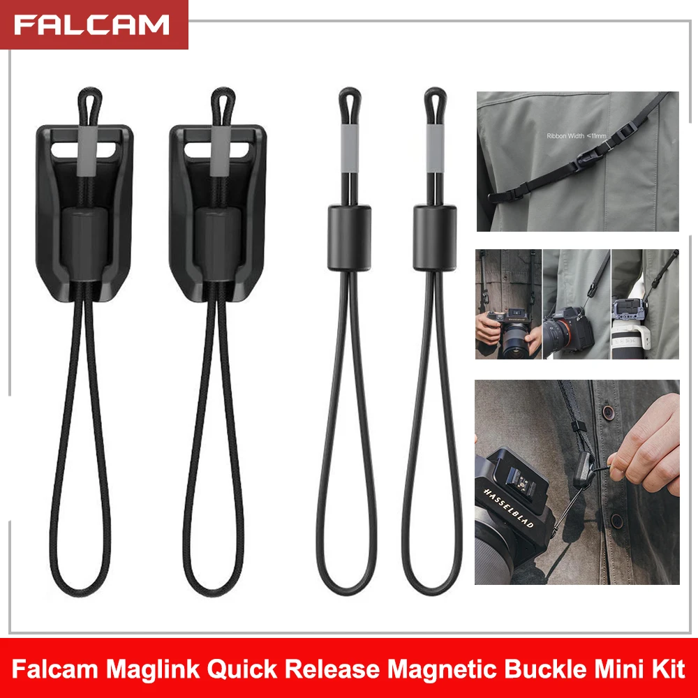 FALCAM 3239 Maglink быстросъемная магнитная пряжка мини-набор для фотоаппарата плечевой ремень
FALCAM 3239 Maglink быстросъемная магнитная пряжка мини-набор для фотоаппарата плечевой ремень