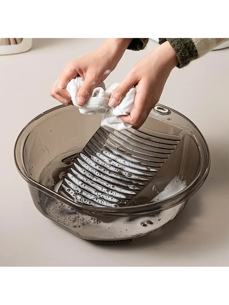 Large Size Plastic Wash Basin with Scrub Board Integrated Thickened Durable Laundry Tub for Home Use Student Dormitory
Large Size Plastic Wash Basin with Scrub Board Integrated Thickened Durable Laundry Tub for Home Use Student Dormitory