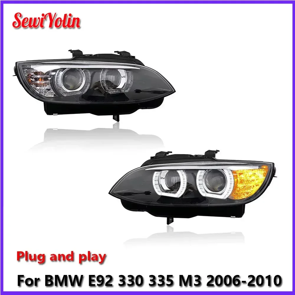 Car LED Headlight Light Assemblies For BMW E92 330 335 M3 2006-2010 Auto Fog DRL Brake Turn Signal Lamp Plug and Play
Car LED Headlight Light Assemblies For BMW E92 330 335 M3 2006-2010 Auto Fog DRL Brake Turn Signal Lamp Plug and Play