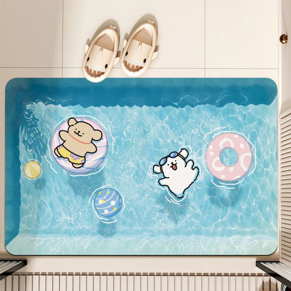 VIKAMA Cartoon Puppy Diatom Mud Carpet, Anti-Slip And Water-Absorbing Home Decoration For The Entrance Hall, Bathroom And Toilet
VIKAMA Cartoon Puppy Diatom Mud Carpet, Anti-Slip And Water-Absorbing Home Decoration For The Entrance Hall, Bathroom And Toilet