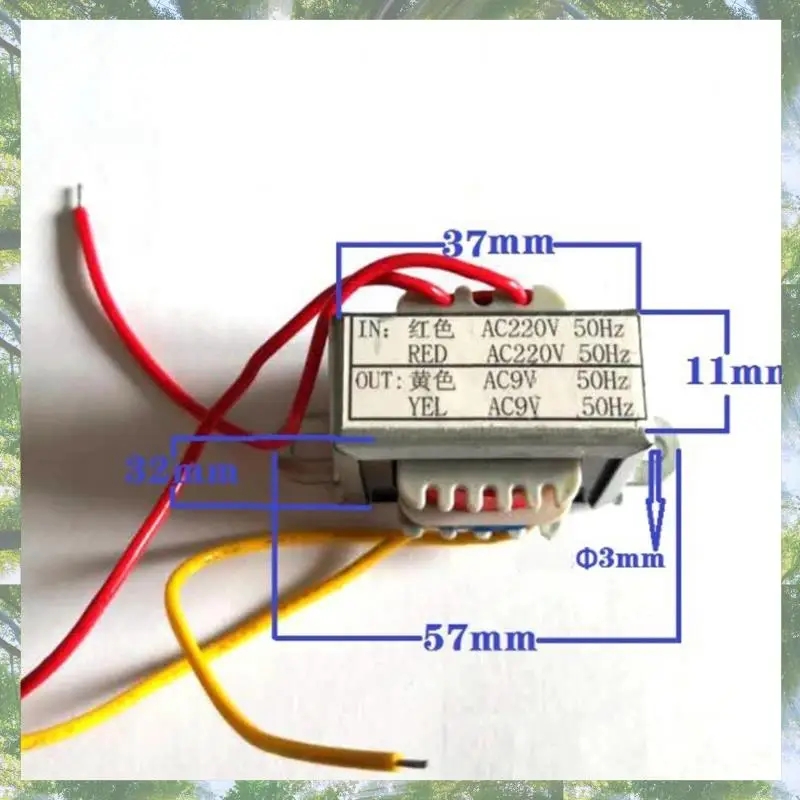 Premium-AC 9V Spot Welder Power Supply Transformer For NY-D01 100A/40A Spot Welding Controller Board
Premium-AC 9V Spot Welder Power Supply Transformer For NY-D01 100A/40A Spot Welding Controller Board