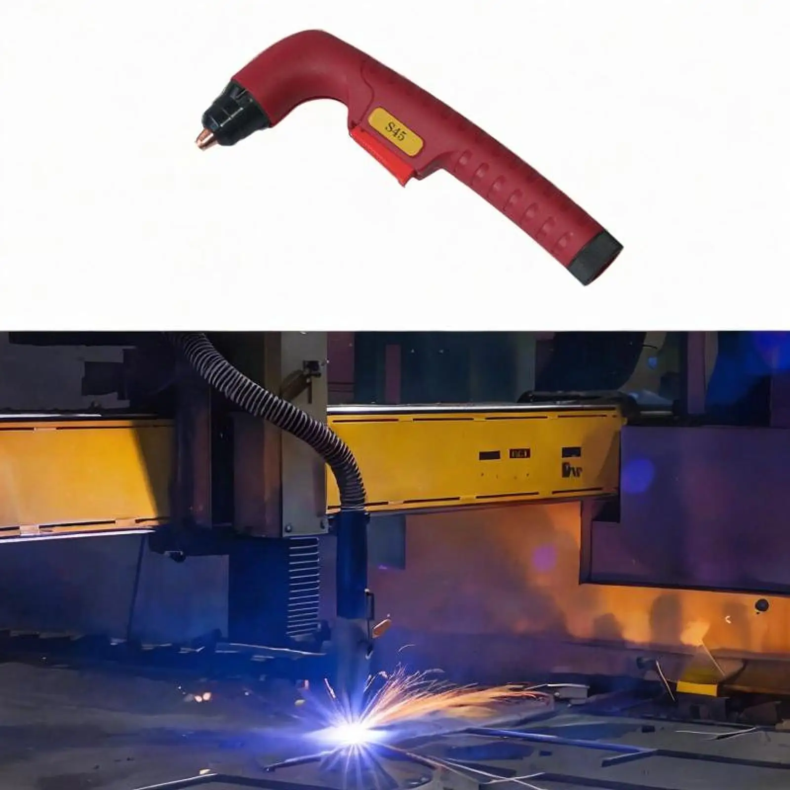 Plasma Torch Body Head Cutting Equipment Fittings Central Connector Plasma Cutter Parts for S45
Plasma Torch Body Head Cutting Equipment Fittings Central Connector Plasma Cutter Parts for S45