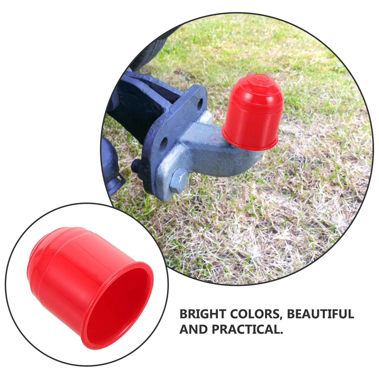 Trailer Ball Joint Cover Red Plastic Dust Cap Hitch Ball Protector Easy Installation Long Lasting Trailer Hitch Accessories
Trailer Ball Joint Cover Red Plastic Dust Cap Hitch Ball Protector Easy Installation Long Lasting Trailer Hitch Accessories