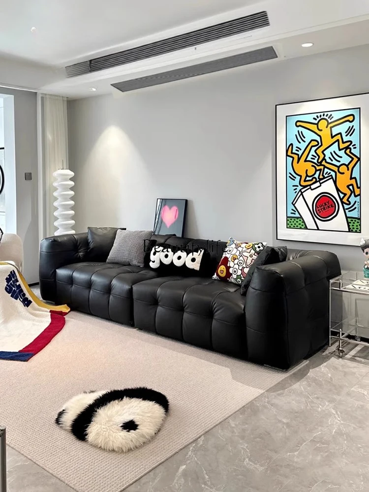 French Retro Cream Style Cotton Candy Sofa Small Apartment Living Room Straight Black Sofa
French Retro Cream Style Cotton Candy Sofa Small Apartment Living Room Straight Black Sofa