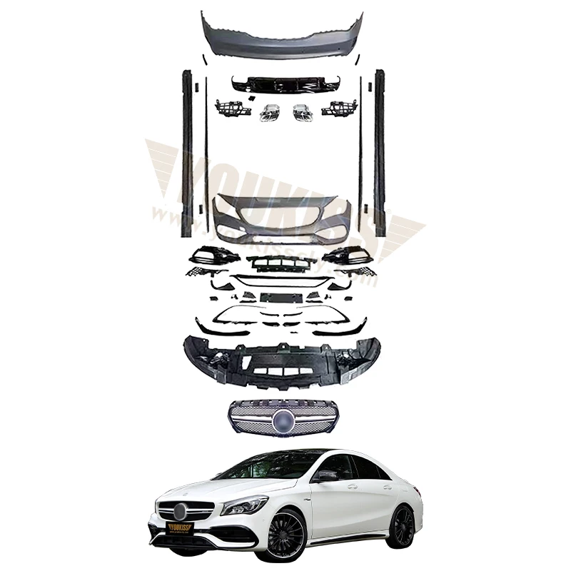 UKISS Body Kit Für Benz CLA 16-18 W117 Upgrade CLA45 AMG Mit Vorderen Hinteren Stoßstangen Kühlergrill Seitens Ch Weller Diffuso
UKISS Body Kit Für Benz CLA 16-18 W117 Upgrade CLA45 AMG Mit Vorderen Hinteren Stoßstangen Kühlergrill Seitens Ch Weller Diffuso