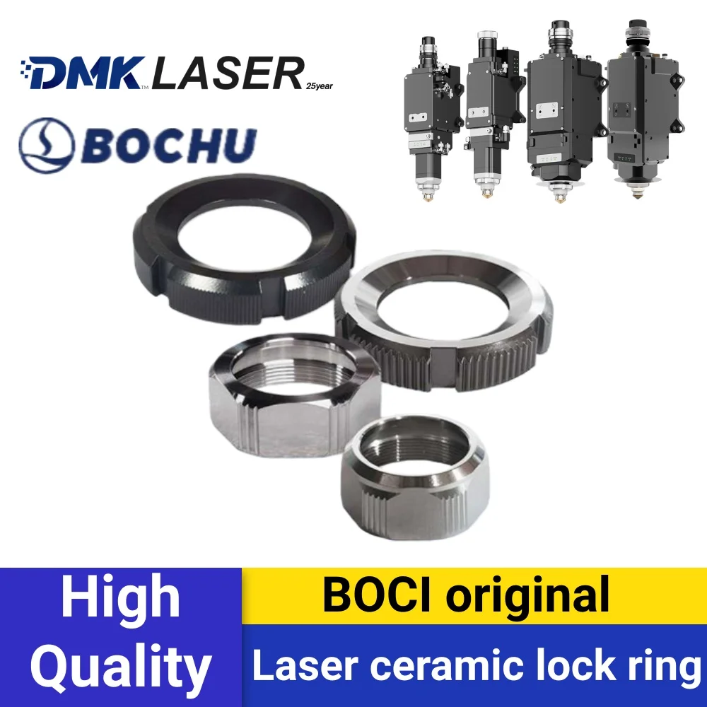 BOCI original Laser Cutting Head Ceramic Parts Kit Lock Rings locking Nuts Nozzles Colletors Compression Rings for BLT310/410
BOCI original Laser Cutting Head Ceramic Parts Kit Lock Rings locking Nuts Nozzles Colletors Compression Rings for BLT310/410