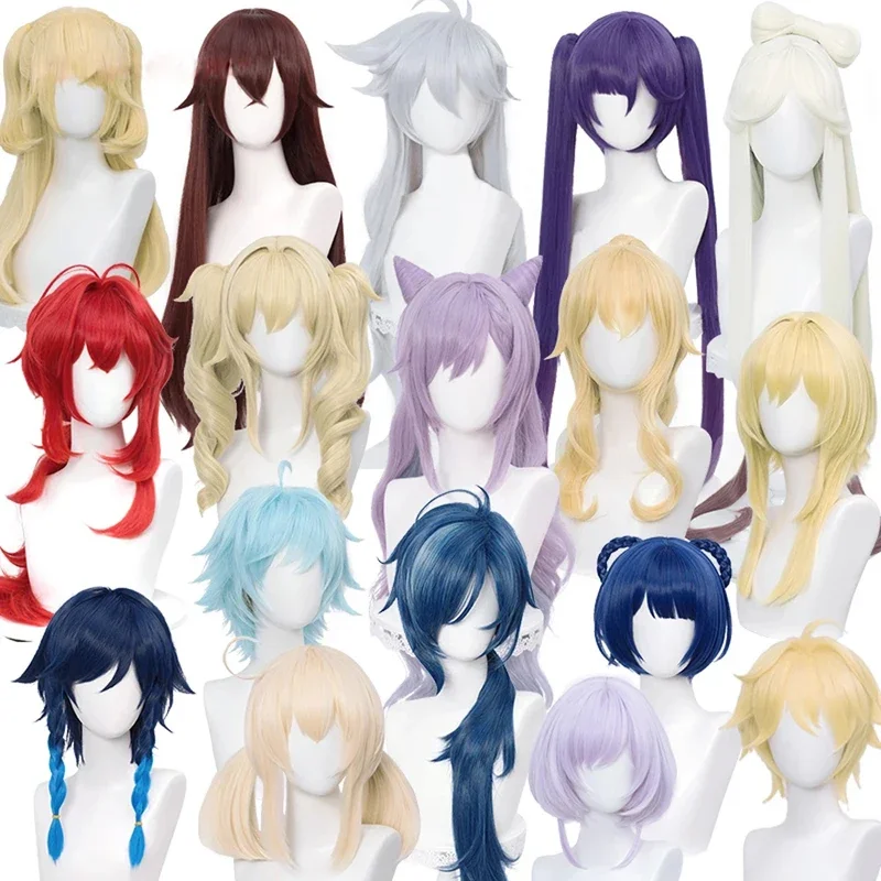 Genshin Impact Venti Keqing Barbara Fischl Kaeya Lumine Aether Amber Cosplay Wig Heat Resistant Synthetic Hair Wigs Wig Cap
Genshin Impact Venti Keqing Barbara Fischl Kaeya Lumine Aether Amber Cosplay Wig Heat Resistant Synthetic Hair Wigs Wig Cap