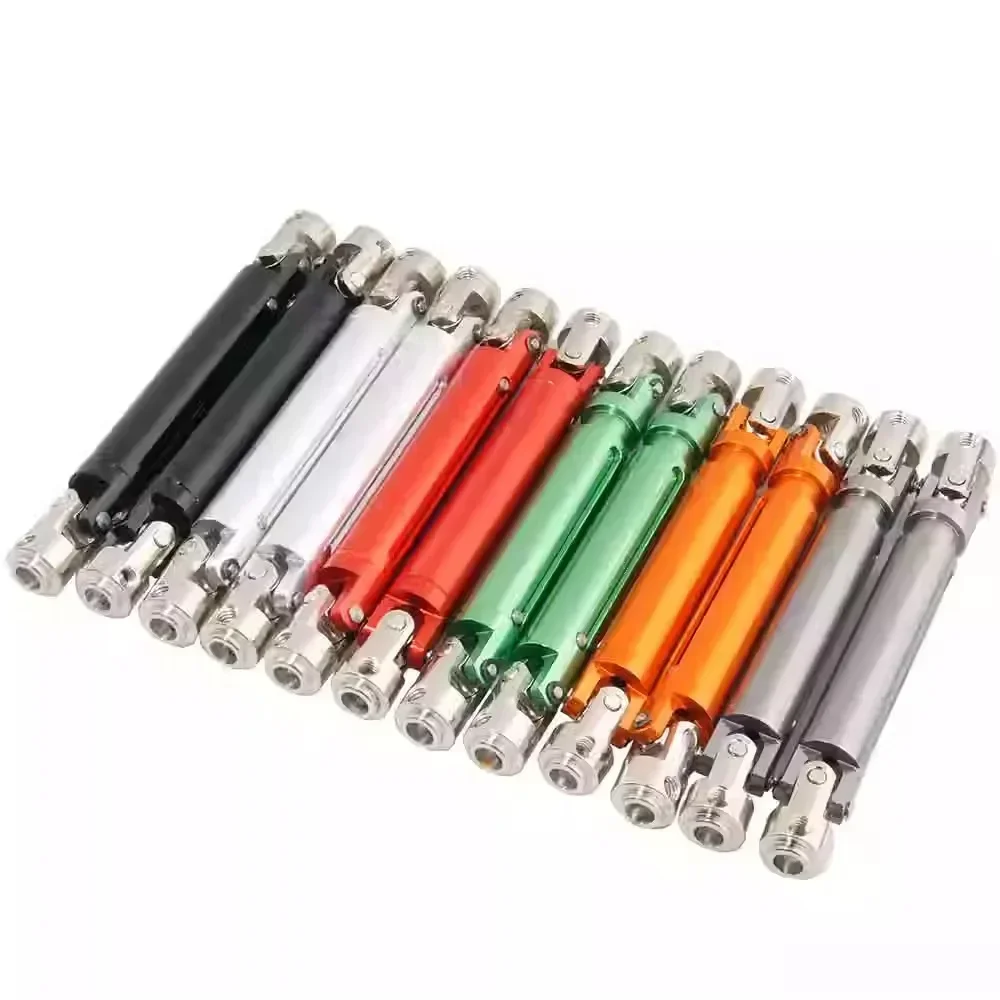 RC 106-138mm Aluminum Alloy Drive Shaft w/Screws For 1/10 SCX10 D90 HSP 94180 RGT 18000 Crawler Car Upgrade Parts
RC 106-138mm Aluminum Alloy Drive Shaft w/Screws For 1/10 SCX10 D90 HSP 94180 RGT 18000 Crawler Car Upgrade Parts