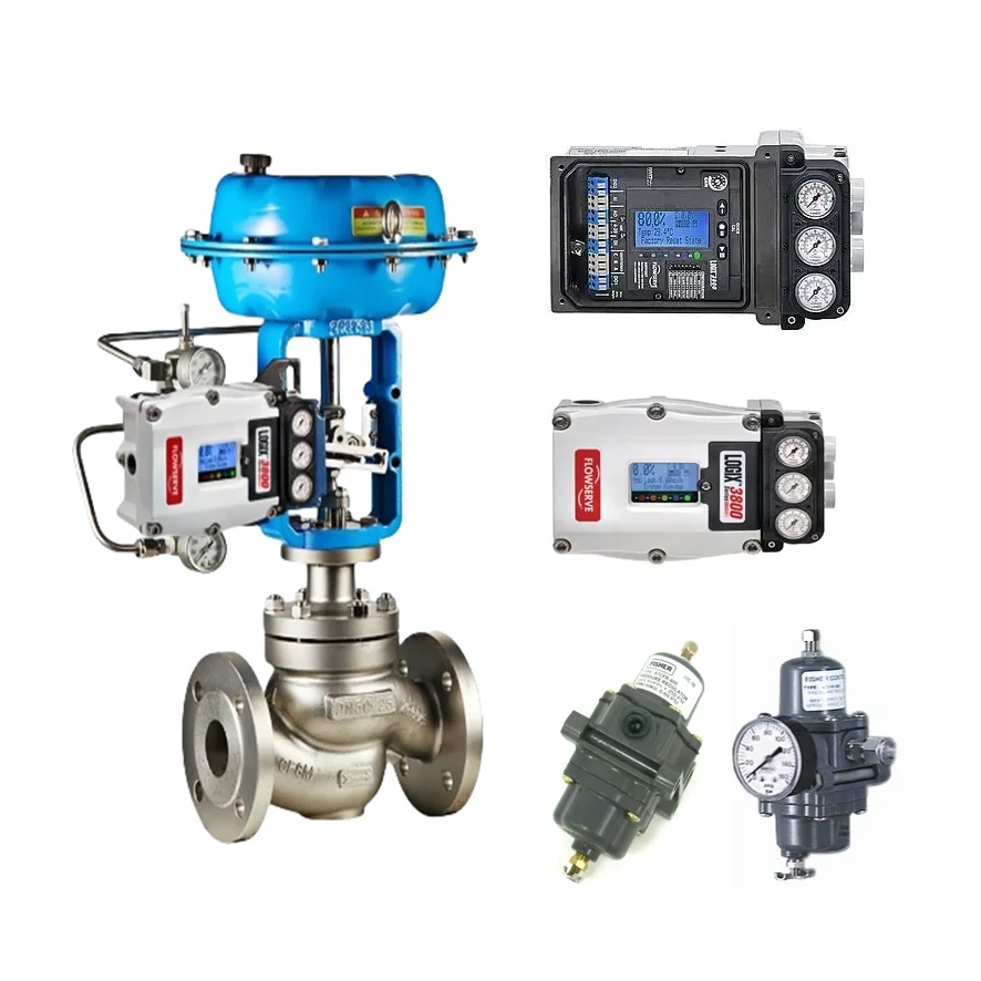 China Globe Control Valve Flowserve 3841-43MA-D43R-1130-00 Industrial Valve Positioner and Fisher 67CFR-239 Filter Regulator
China Globe Control Valve Flowserve 3841-43MA-D43R-1130-00 Industrial Valve Positioner and Fisher 67CFR-239 Filter Regulator