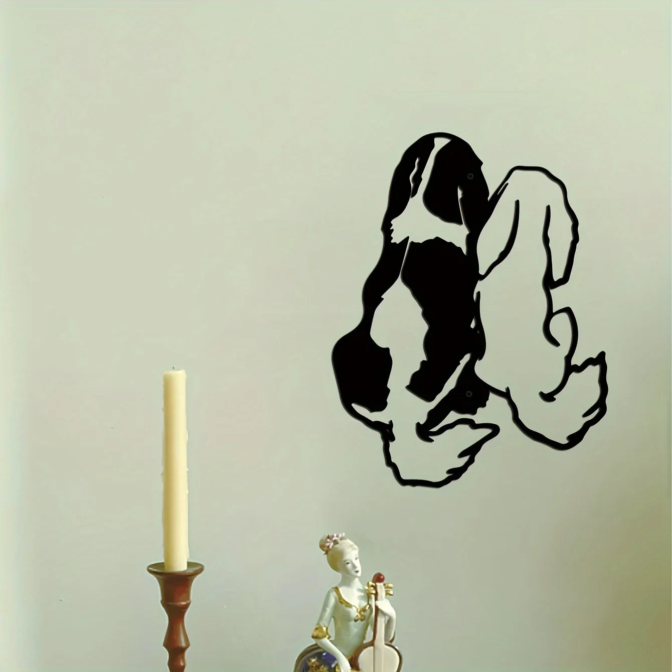 Cute Dog Metal Wall Art Iron Art Silhouette Animal Minimalist Abstract Line Wall Decor Create A Warm Atmosphere
Cute Dog Metal Wall Art Iron Art Silhouette Animal Minimalist Abstract Line Wall Decor Create A Warm Atmosphere