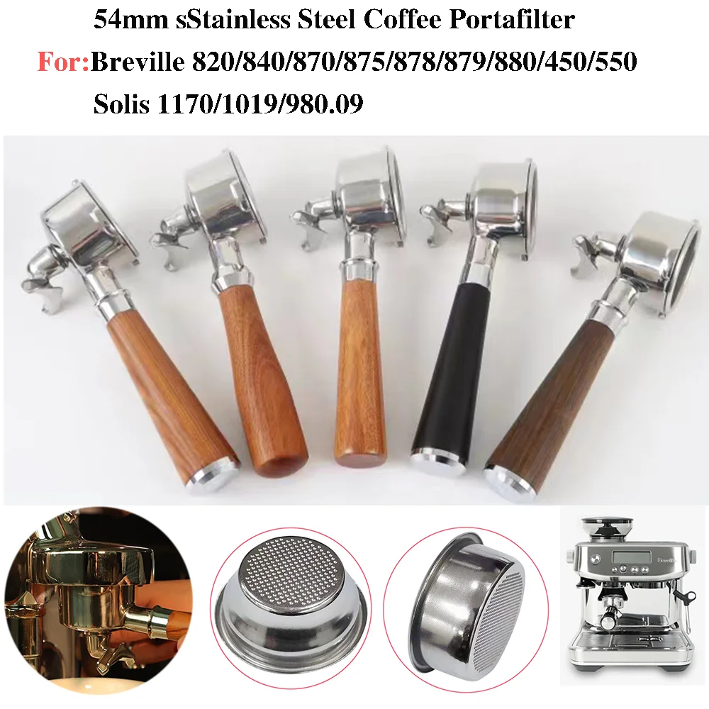 54 мм портативный бумажник для кофе с двойным ртом для Breville 870/875/878 Solis 1170 ручка для кофе из нержавеющей стали с корзиной инструмент бариста
54 мм портативный бумажник для кофе с двойным ртом для Breville 870/875/878 Solis 1170 ручка для кофе из нержавеющей стали с корзиной инструмент бариста