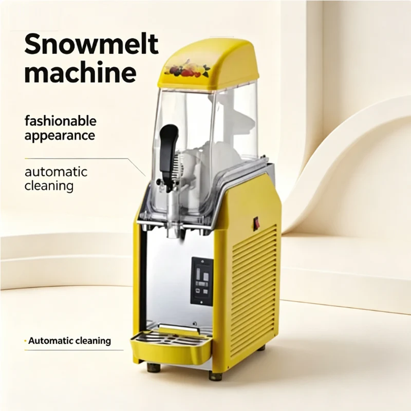 Single Bowl Slush Machine 6L Tank Slush Machine Snow Melting Machine Smoothie Maker Machine Ice Cream Maker 570W
Single Bowl Slush Machine 6L Tank Slush Machine Snow Melting Machine Smoothie Maker Machine Ice Cream Maker 570W