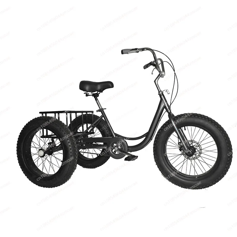 20-Inch Fat Tire 7-speed Tricycle, Human Pedal Snow Tricycle, Adult and Elderly Vegetable Basket Car
20-Inch Fat Tire 7-speed Tricycle, Human Pedal Snow Tricycle, Adult and Elderly Vegetable Basket Car