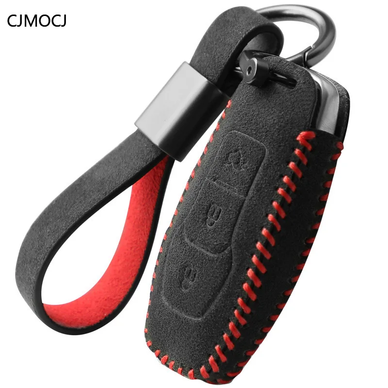 Suede Key Case for Ford Focus, Escort, Mondeo, Escape, and Edge - Premium Key Cover and Protector Keybag
Suede Key Case for Ford Focus, Escort, Mondeo, Escape, and Edge - Premium Key Cover and Protector Keybag