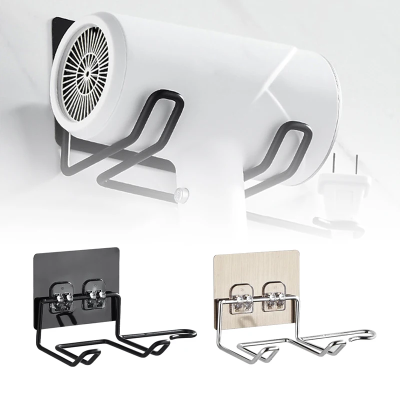 Hair Dryer Holder Rack Wall Mounted Hair Straightener Dryer Holders Bathroom Organizer Storage Rack Shelf Bathroom Accessories
Hair Dryer Holder Rack Wall Mounted Hair Straightener Dryer Holders Bathroom Organizer Storage Rack Shelf Bathroom Accessories