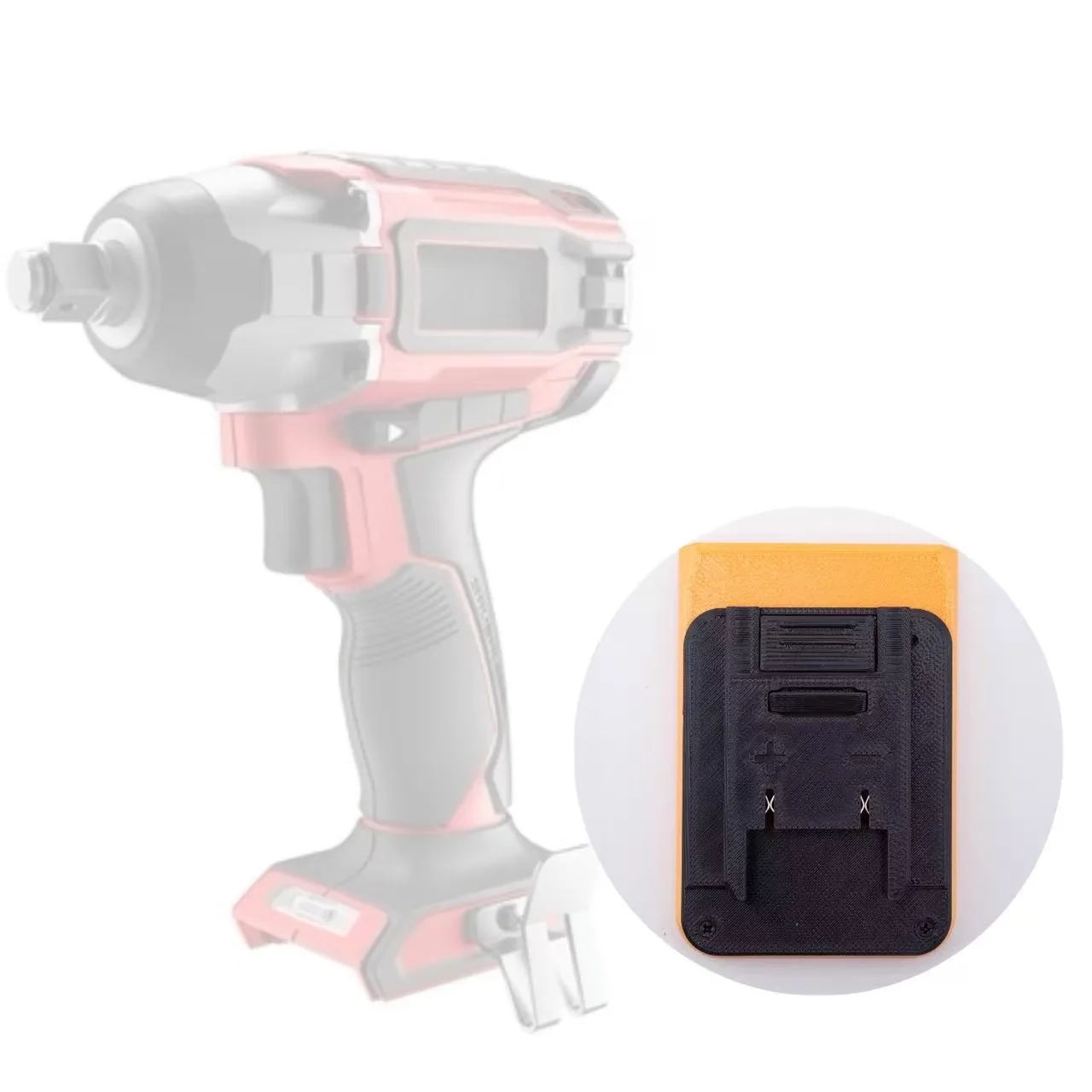 Адаптер-преобразователь для аккумуляторов HILIT 22V в OZITO 18V для беспроводных инструментов (без аккумулятора и инструментов)
Адаптер-преобразователь для аккумуляторов HILIT 22V в OZITO 18V для беспроводных инструментов (без аккумулятора и инструментов)