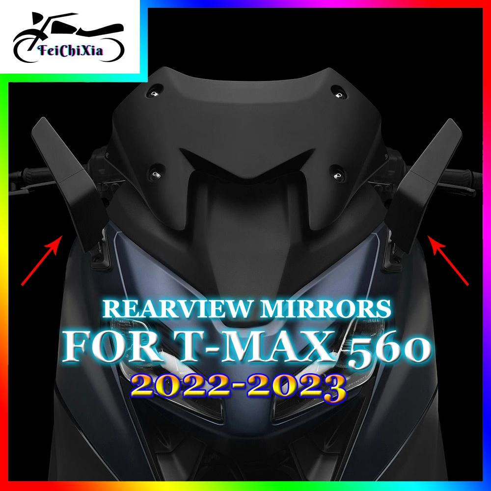 For YAMAHA T-MAX 560 TMAX 560 2022 2023 TMAX560 Motorcycle Side Mirror Black Adjustable Rotation Rearview Mirror HD Blue Mirror
For YAMAHA T-MAX 560 TMAX 560 2022 2023 TMAX560 Motorcycle Side Mirror Black Adjustable Rotation Rearview Mirror HD Blue Mirror