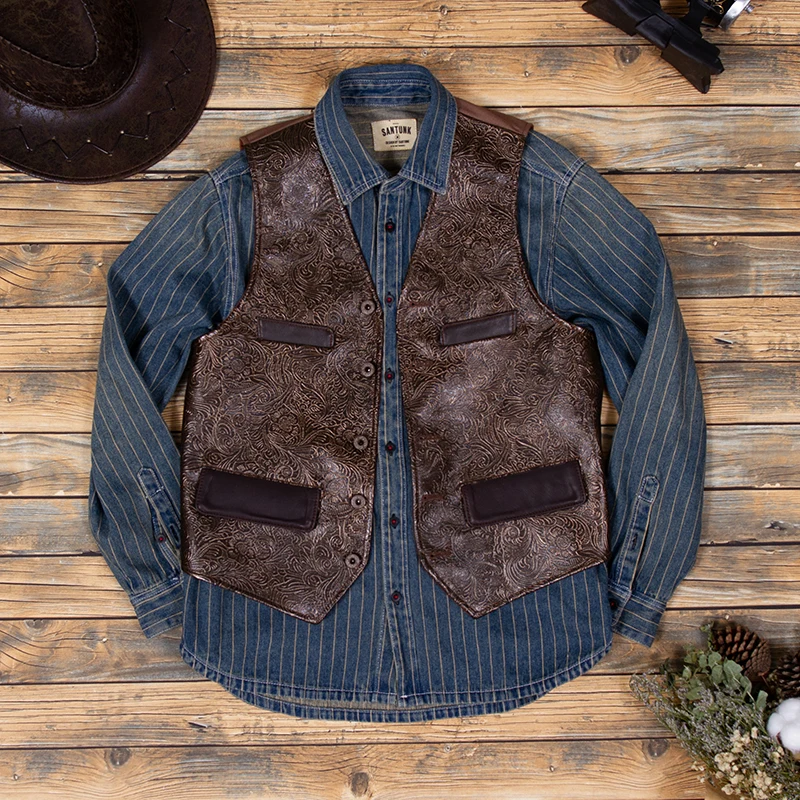 American Retro Emed Leather Jaet Vintage Sle ort Fit Youthful Casual Winter Coat of Many Colors V-Ne Single Button
American Retro Emed Leather Jaet Vintage Sle ort Fit Youthful Casual Winter Coat of Many Colors V-Ne Single Button