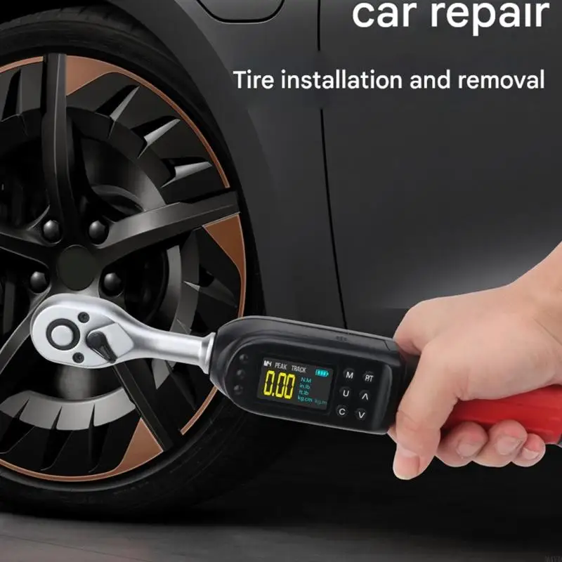 Digital Display Torque Wrench With 1/4" 3/8" 1/2" Drive Sizes And 72 Tooth Ratchet For Bolt Tightening In Automotive M4YD
Digital Display Torque Wrench With 1/4" 3/8" 1/2" Drive Sizes And 72 Tooth Ratchet For Bolt Tightening In Automotive M4YD