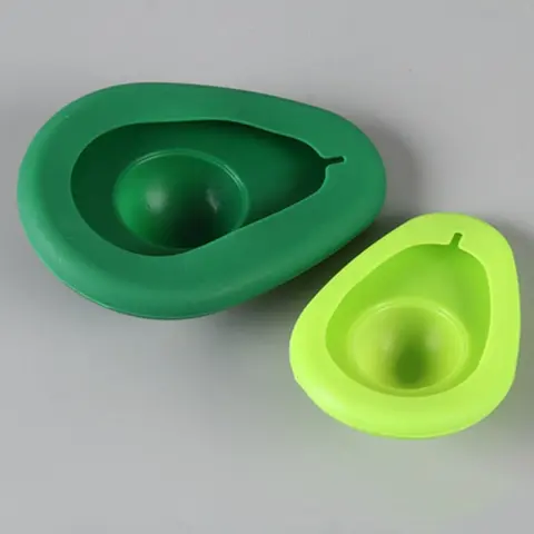 Portable Silicone Avocado Fresh-keeping Cover Organizer Fruit Preservation Seal Cover Keeping Kitchen Tool Gadgets