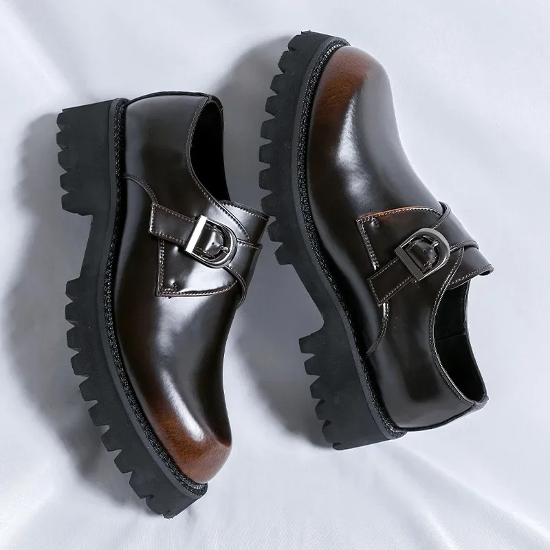 Luxury Men Leather Shoes Vintage British Business Ankle Dress Loafers Heightening Shoes Work Wedding Italian Shoes Men Formal
Luxury Men Leather Shoes Vintage British Business Ankle Dress Loafers Heightening Shoes Work Wedding Italian Shoes Men Formal