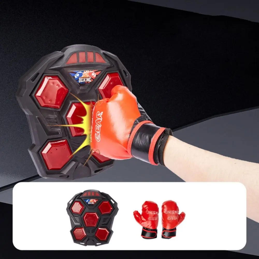Creative Electronic Boxing Trainer Lighted Portable Smart Music Boxing Machine Boxing Gloves Single Player/Two-player
Creative Electronic Boxing Trainer Lighted Portable Smart Music Boxing Machine Boxing Gloves Single Player/Two-player