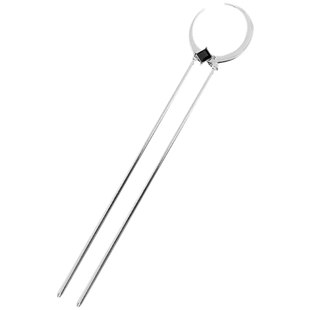 Crescent Hairpin Rhinestone Clip Decorative Alloy Large Bobby Pins Hair Fork Stick Suitable All Hair Styles Practical
Crescent Hairpin Rhinestone Clip Decorative Alloy Large Bobby Pins Hair Fork Stick Suitable All Hair Styles Practical