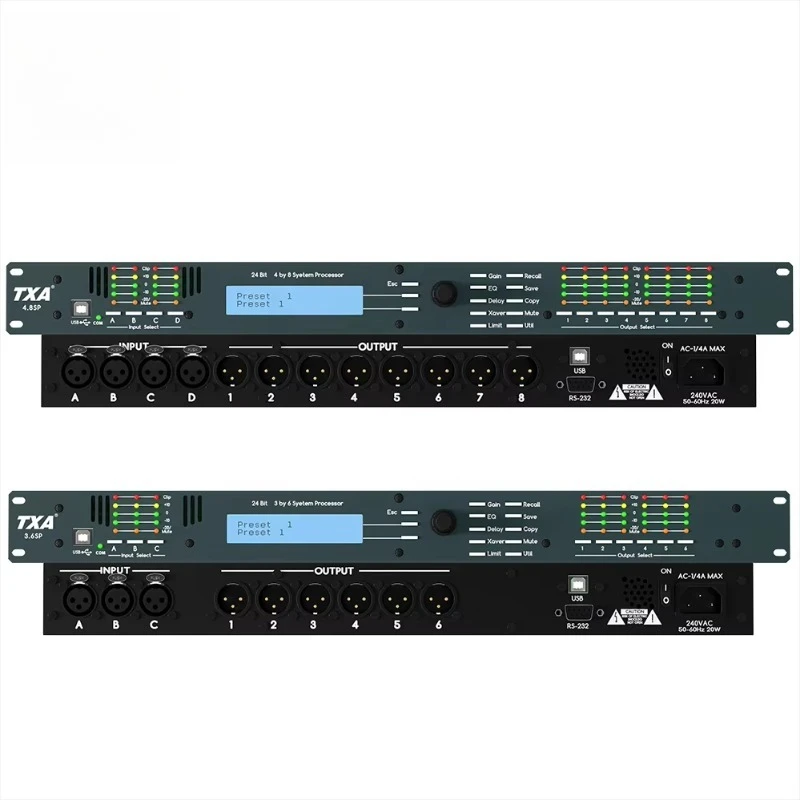 Hot-selling Digital 4.8SP/3.6SP Speaker Processor Dsp Speaker Management Processor
Hot-selling Digital 4.8SP/3.6SP Speaker Processor Dsp Speaker Management Processor