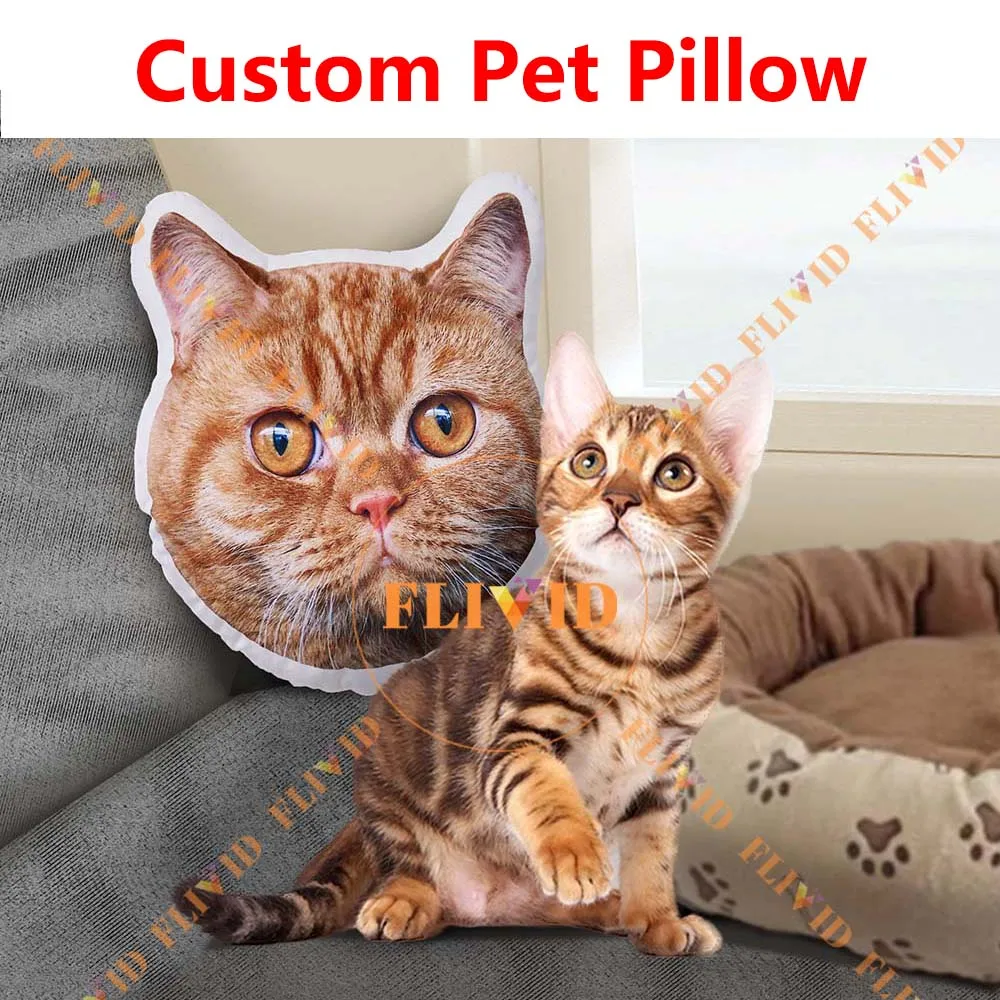 Custom Pet Dog Photo Pillow Animal Lover Memorial Cushion Creative Gift Personalized 3D Cat Animals Pillows Sofa Throw Pillow
Custom Pet Dog Photo Pillow Animal Lover Memorial Cushion Creative Gift Personalized 3D Cat Animals Pillows Sofa Throw Pillow