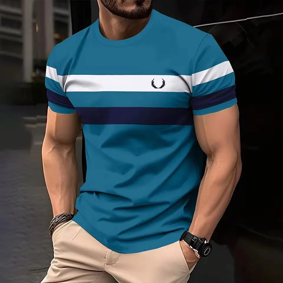 streetwear mens clothing 3D digital printed striped graphic t shirts round neck short sleeved new in tops casual t shirt for men
streetwear mens clothing 3D digital printed striped graphic t shirts round neck short sleeved new in tops casual t shirt for men