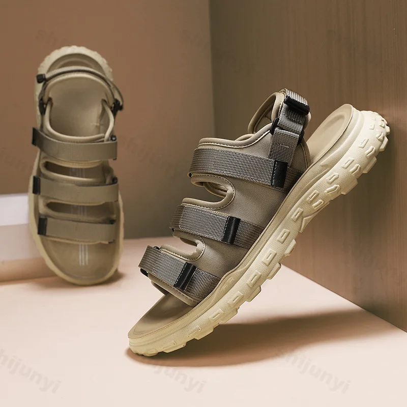 Hollow Breathable Men's Sandals Fashion New Soft Soled Outdoor Casual Cool Shoes 2025 Summer Comfortable Lightweight Sneakers
Hollow Breathable Men's Sandals Fashion New Soft Soled Outdoor Casual Cool Shoes 2025 Summer Comfortable Lightweight Sneakers