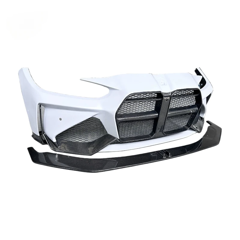 Carbon Fiber Front Bumper and Lip Spoiler For M3 G80 M4 G82 G8X
Carbon Fiber Front Bumper and Lip Spoiler For M3 G80 M4 G82 G8X