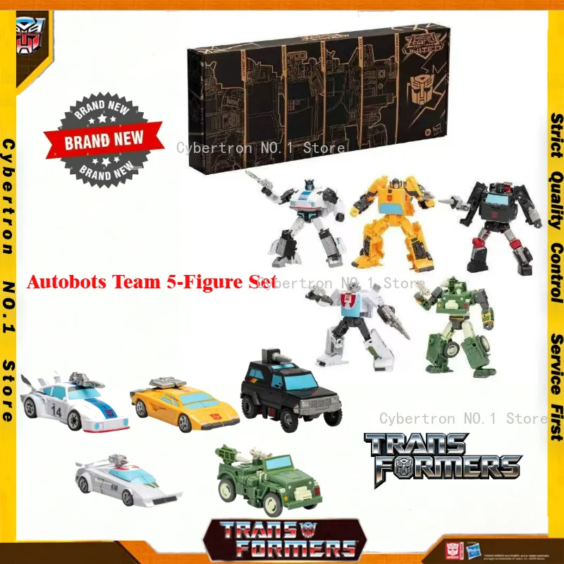 Transformers Toy Generations Selects Legacy United Autobot Team 5-Figure Set G0206 Jazz Sunstreaker Trailbreaker Wheeljack Hound
Transformers Toy Generations Selects Legacy United Autobot Team 5-Figure Set G0206 Jazz Sunstreaker Trailbreaker Wheeljack Hound