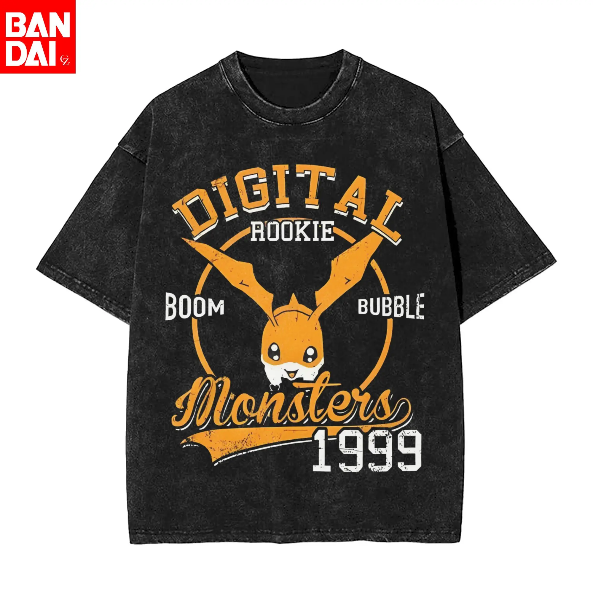 Digimon Adventure Gatomon (Tailmon) "Digital Academy" Pink College-style Vintage Wash Print T Shirt Men 2026 Summer Black
Digimon Adventure Gatomon (Tailmon) "Digital Academy" Pink College-style Vintage Wash Print T Shirt Men 2026 Summer Black