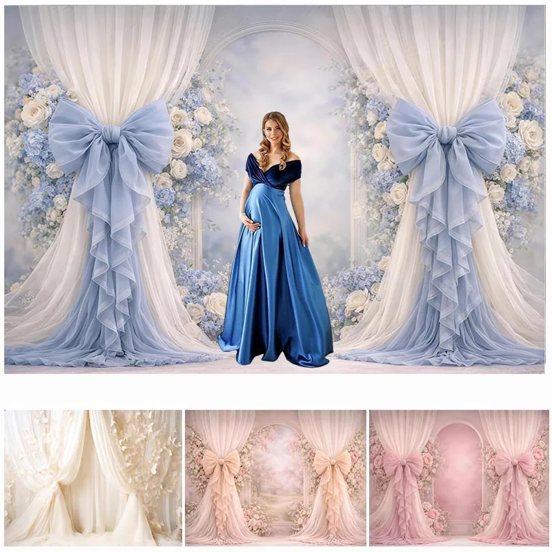 LS Photography Background Cute Bows Floral Curtain Girls Birthday Party Maternity Wedding Portrait Decor Backdrop Photo Studio
LS Photography Background Cute Bows Floral Curtain Girls Birthday Party Maternity Wedding Portrait Decor Backdrop Photo Studio