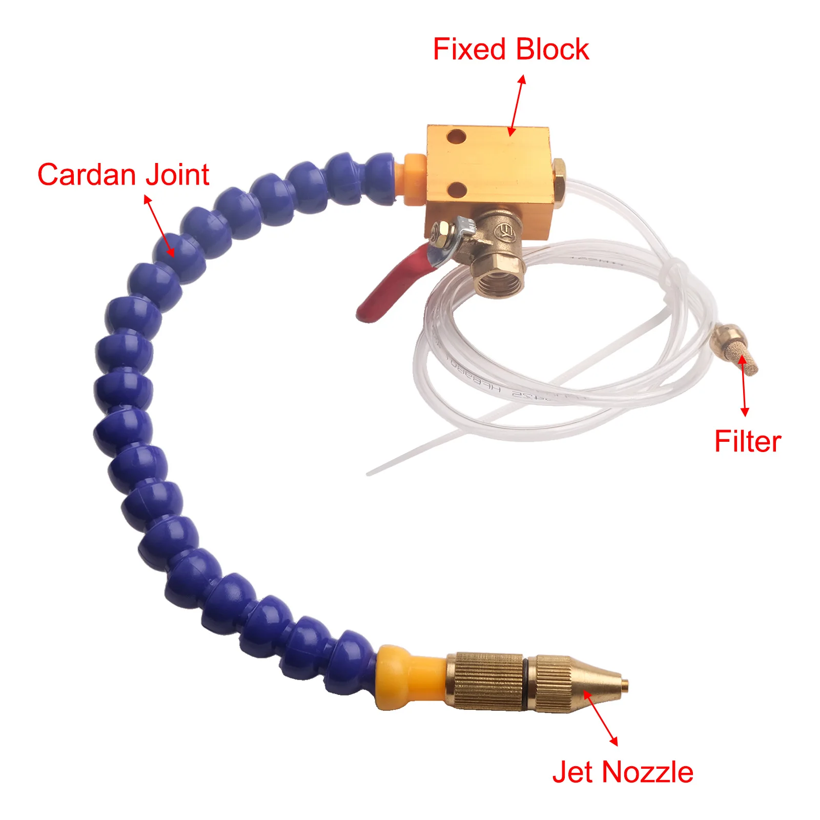Mist Coolant Lubrication Spray Unit for CNC Lathe and Milling Machine with Adjustable Airflow and Spray Volume
Mist Coolant Lubrication Spray Unit for CNC Lathe and Milling Machine with Adjustable Airflow and Spray Volume