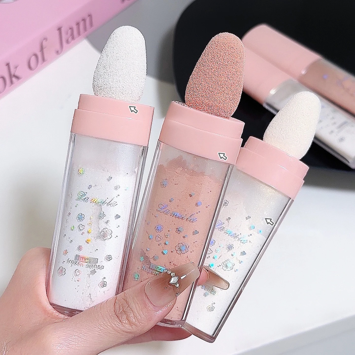 Fairy highlighter patting powder brightening all over highlighter crushed diamonds fine flash
Fairy highlighter patting powder brightening all over highlighter crushed diamonds fine flash