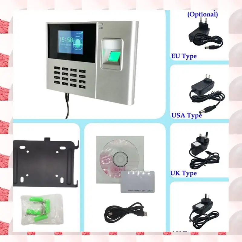 Time System Fingerprint Time And Attendance Machine System Wifi 2000Mah Battery Durable US Plug
Time System Fingerprint Time And Attendance Machine System Wifi 2000Mah Battery Durable US Plug