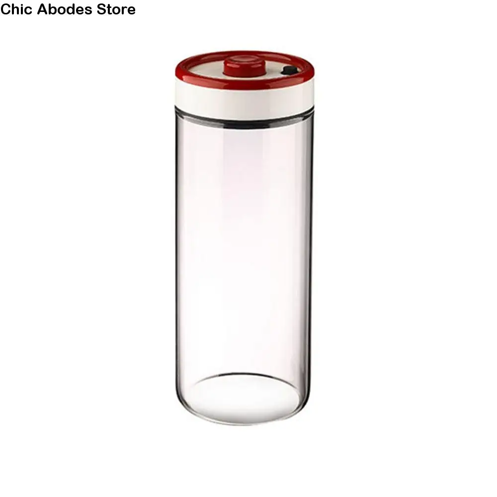 Moisture-proof Vacuum Sealed Jar Press-type Airtight Food Grain Glass Tank One Click Deflation Food Grade
Moisture-proof Vacuum Sealed Jar Press-type Airtight Food Grain Glass Tank One Click Deflation Food Grade