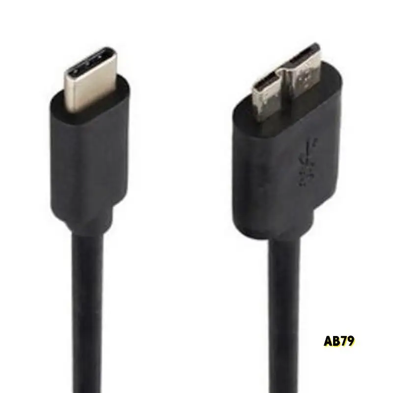 4X Hard Drive Cable,USB 3.1 Type-C Male To USB 3.0 Micro-B Male Data Cable For Tablet Phone
4X Hard Drive Cable,USB 3.1 Type-C Male To USB 3.0 Micro-B Male Data Cable For Tablet Phone