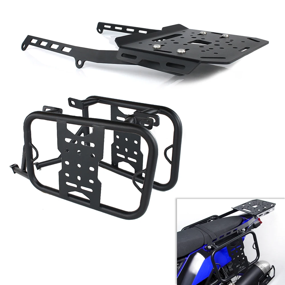 For Yamaha Tenere 700 XTZ690 2019-2022 2023 2024 Motorcycle Rear Luggage Rack Topcase Side Trunk Case Suitecase Pannier Holder
For Yamaha Tenere 700 XTZ690 2019-2022 2023 2024 Motorcycle Rear Luggage Rack Topcase Side Trunk Case Suitecase Pannier Holder