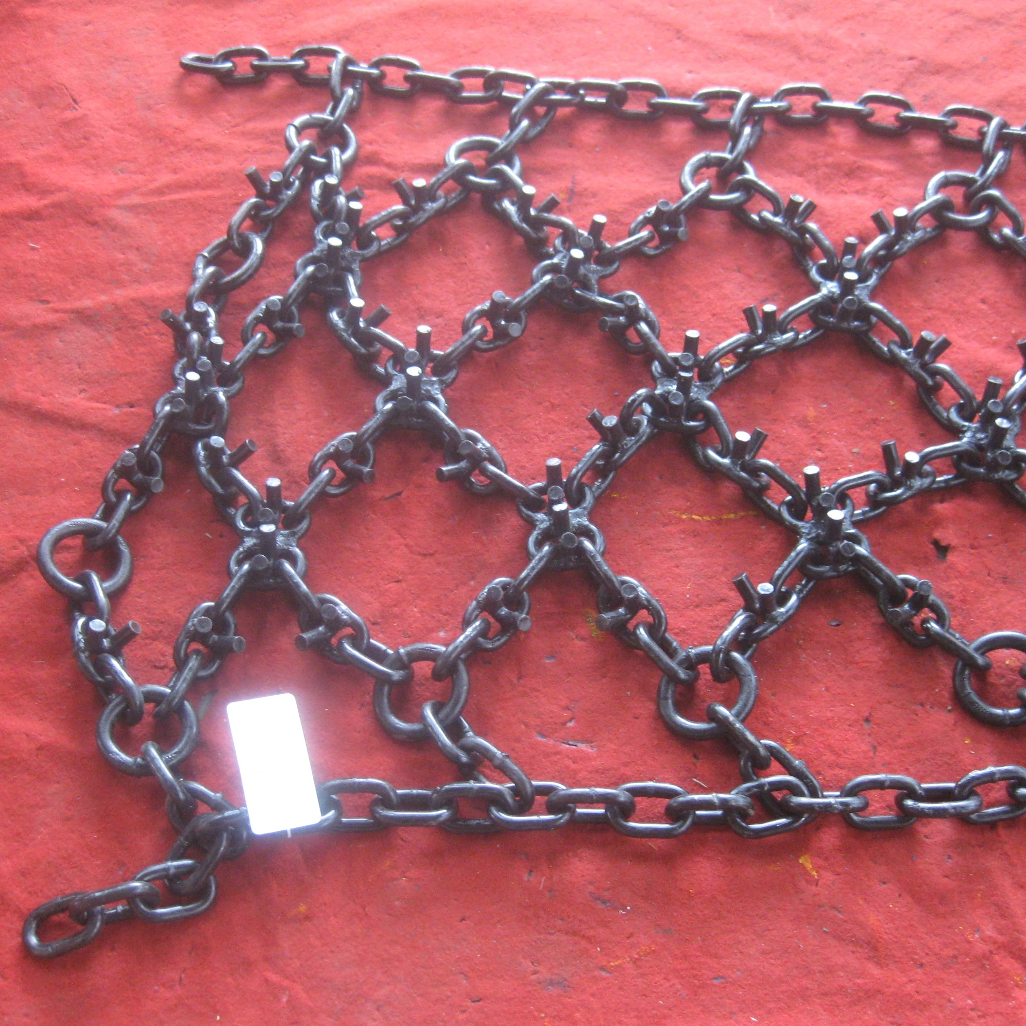 30.5x32-3/4" DDSA Double Diamonds studded Skidder Chains
30.5x32-3/4" DDSA Double Diamonds studded Skidder Chains